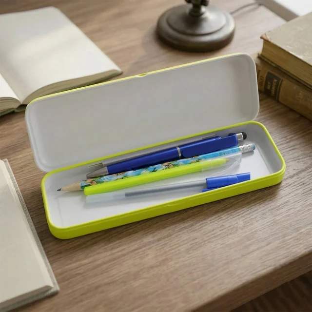 Cartoon-themed Metal Pencil Box – Cute & Durable School Storage