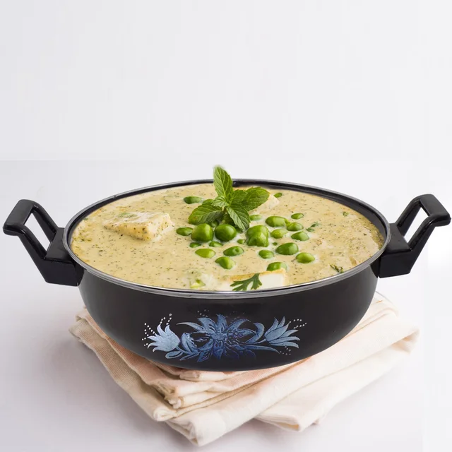 Cast Iron Kadai – Traditional 14 Inch Durable Pan | Indo Glow
