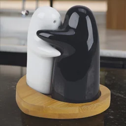 Ceramic Salt and Pepper Shakers – Modern Couple Design | Tidy Table