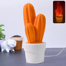 Ceramic Table Lamp – Elegant Big Ambient Light for Home