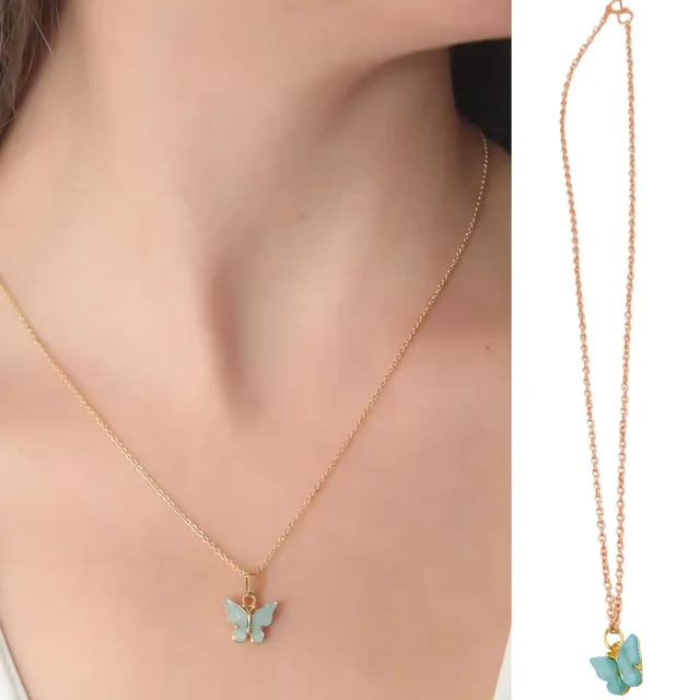 Charm Chain Necklace – Mixed Design | Indo Glow Jewellery
