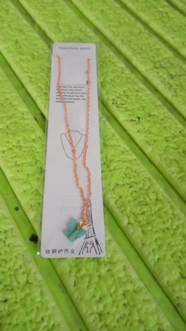 Charm Chain Necklace – Mixed Design | Indo Glow Jewellery