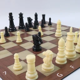 Chess & Checkers Travel Game Set – Portable Foldable Board
