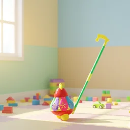 Chicken Push Toy for Toddlers – Interactive Motor Skill Booster