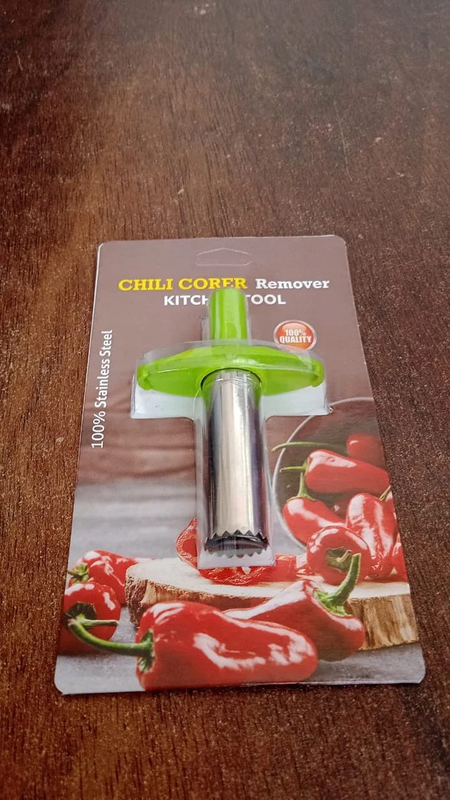 Chili Corer – Stainless Steel Pepper & Strawberry Tool | ToolMate Pro