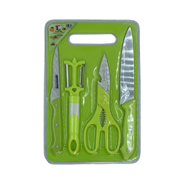 Chopping Board with Knife Set – Multipurpose Kitchen Tool | Cisora