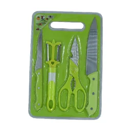 Chopping Board with Knife Set – Multipurpose Kitchen Tool | Cisora