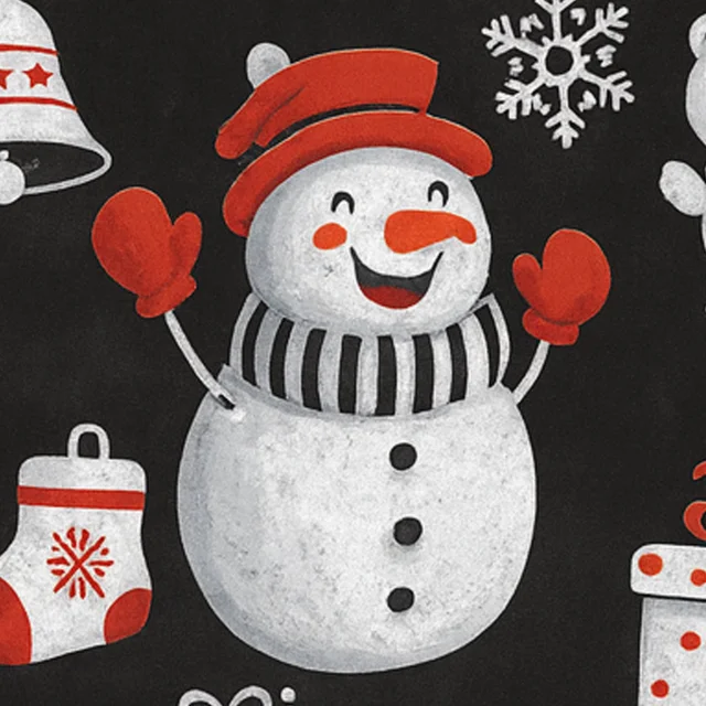 Christmas Wall Sticker – Vibrant 90x60 cm Festive Decor