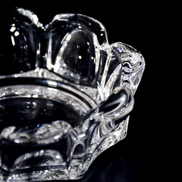 Cigar Ashtray – Round Glass Tabletop for Home & Office | Sanford