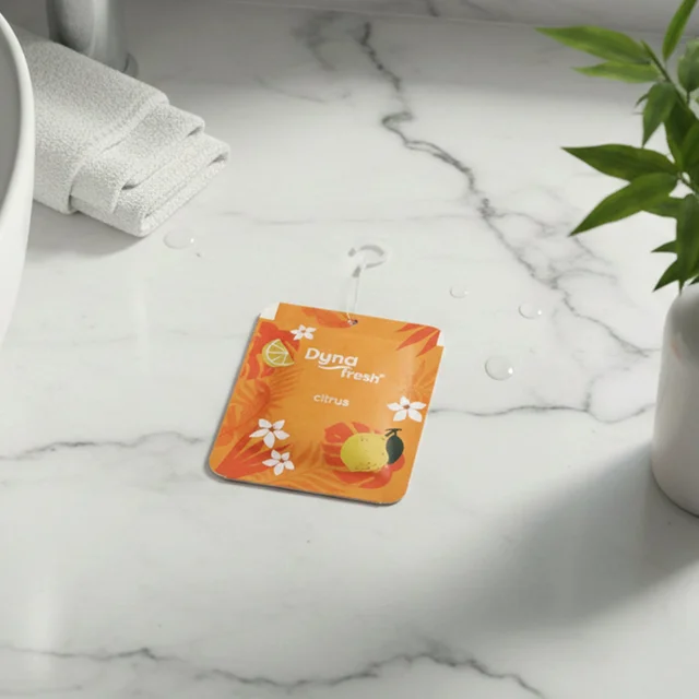Citrus Hanging Air Freshener Gel – Long-lasting Lemon Fragrance
