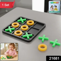 Classic Tic Tac Toe Board Game – Fun & Educational Set for Kids