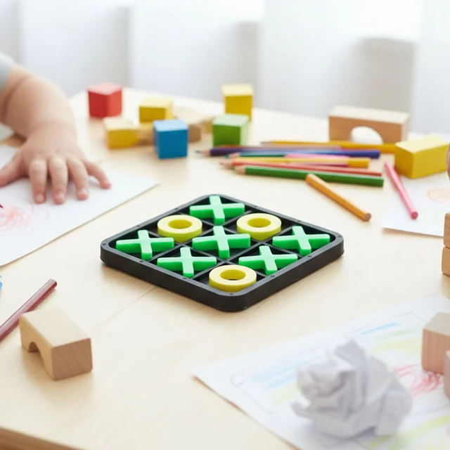 Classic Tic Tac Toe Board Game – Fun & Educational Set for Kids