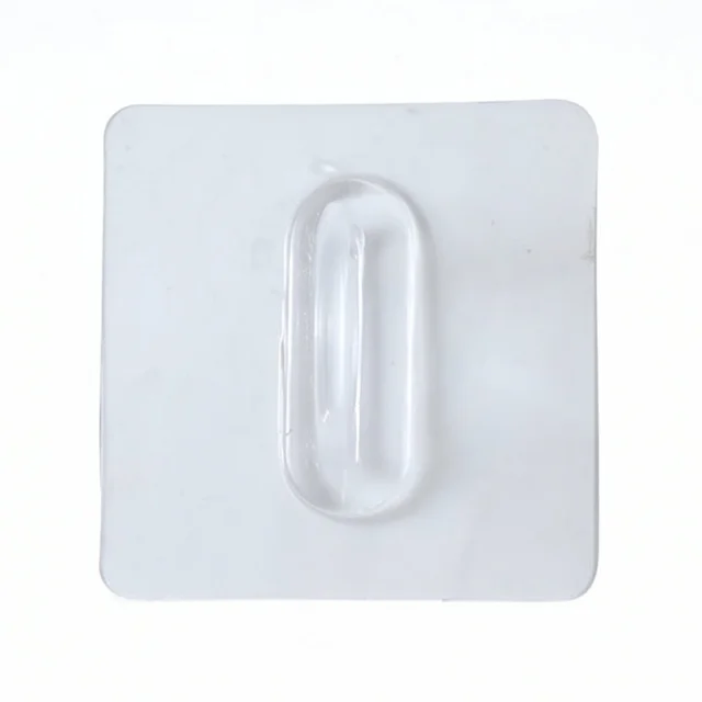 Clear Adhesive Wall Hook – Hassle-Free No-Drill Organization