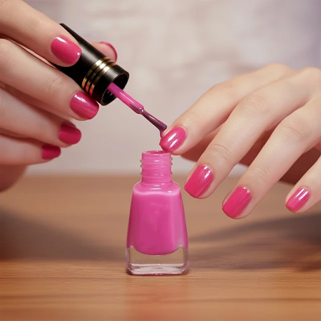 Clear Blush Nail Polish – Glossy, Long-Lasting Finish