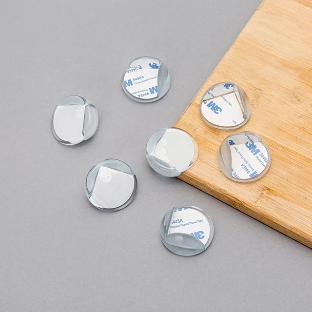 Clear Corner Guards – Strong Adhesive, 4-Pack | Velva Baby