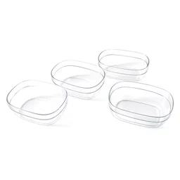 Clear Serving Bowl Set – 4 Durable Multipurpose Bowls