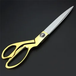 Cloth Cutting Scissors – Gold Plated, Heavy Duty Tailoring Shears | Cisora