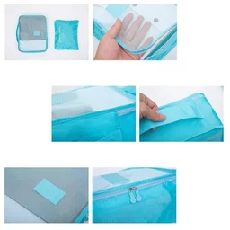 Cloth Organizer Pouch – 6 Pcs Travel Laundry Bags |