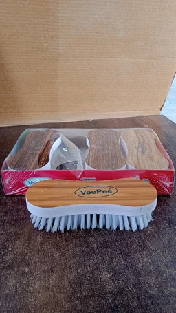 Cloth Washing Brush Set – Ergonomic 4-Piece Laundry Cleaner