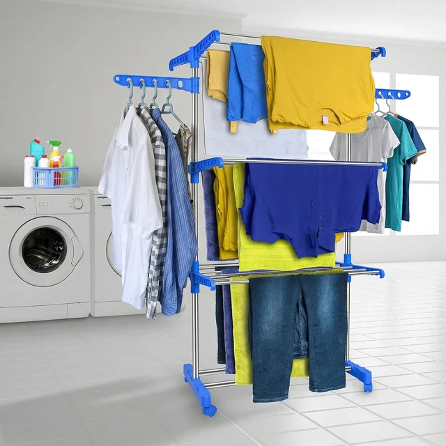Clothes Drying Rack – Foldable, Portable & Space-Saving Design