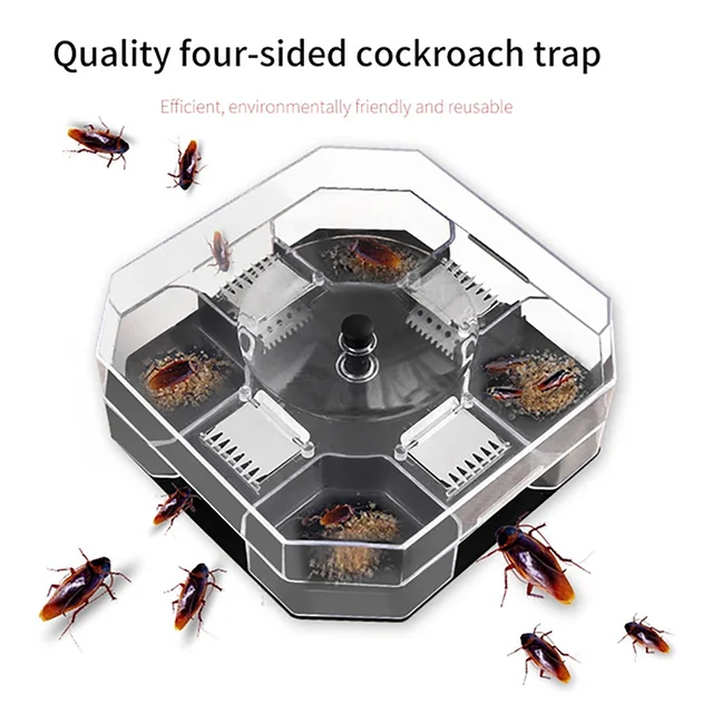 Cockroach Trap Box – Reusable Pest Killer for Home