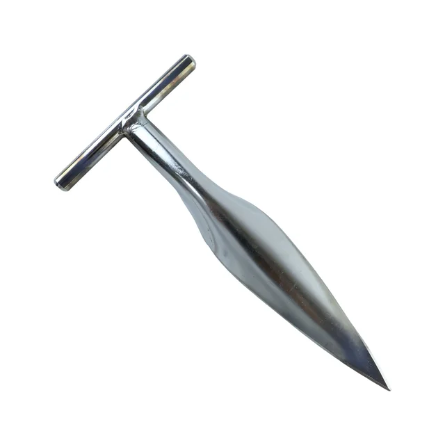 Coconut Breaker – Stainless Steel with Comfortable T-Handle Grip