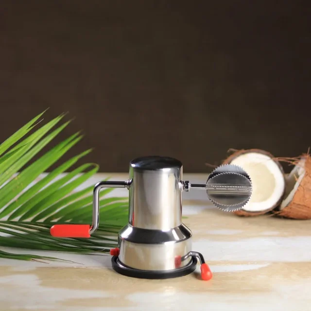 Coconut Scraper Manual Steel – Durable Kitchen Tool | Styleva