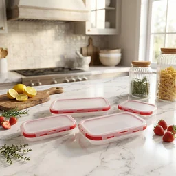 Collapsible Food Storage Container Set – Space-Saving & Airtight