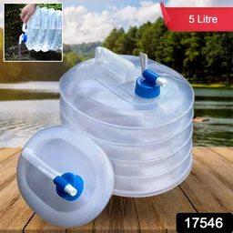 Collapsible Water Container 5L – Portable & BPA-Free | FitFuzion