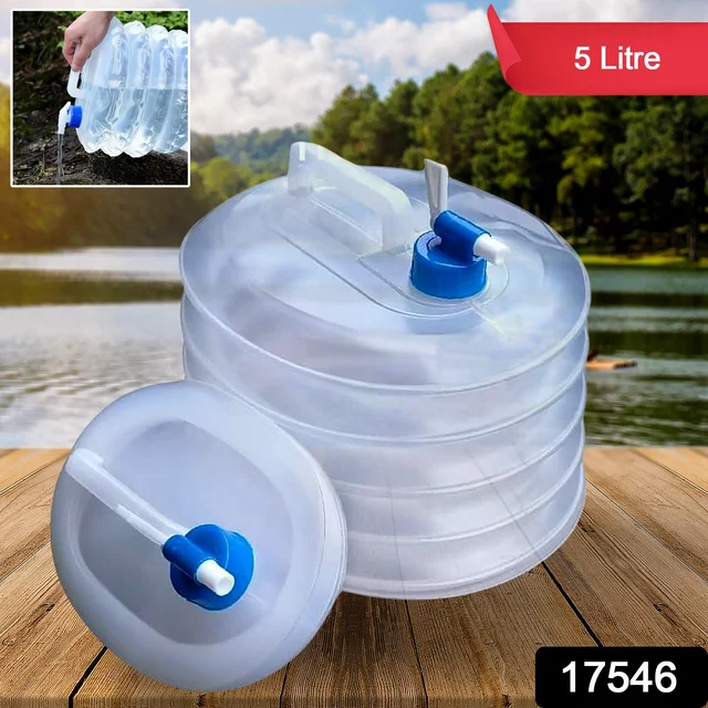Collapsible Water Container 5L – Portable & BPA-Free | FitFuzion