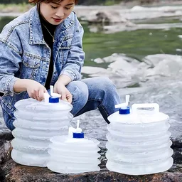 Collapsible Water Container 5L – Portable & BPA-Free | FitFuzion