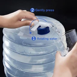 Collapsible Water Container 5L – Portable & BPA-Free | FitFuzion