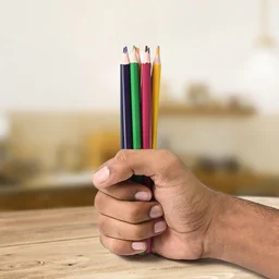Colored Pencils Set – 12 Vibrant Shades for Art | Craftily