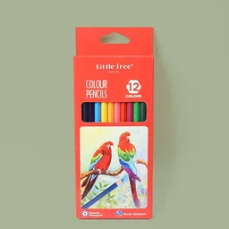 Colored Pencils Set – 12 Vibrant Shades for Art | Craftily