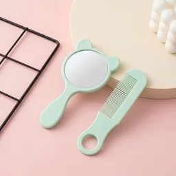 Comb and Mirror Grooming Kit – Compact 2-in-1 Vanity Set for Girls