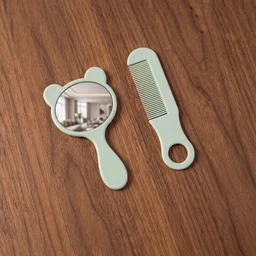 Comb and Mirror Grooming Kit – Compact 2-in-1 Vanity Set for Girls