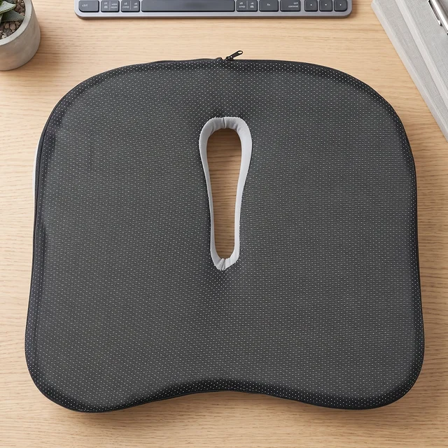 Comfort Memory Foam Ergonomic Seat Cushion for Office Chair (1 Pc)
