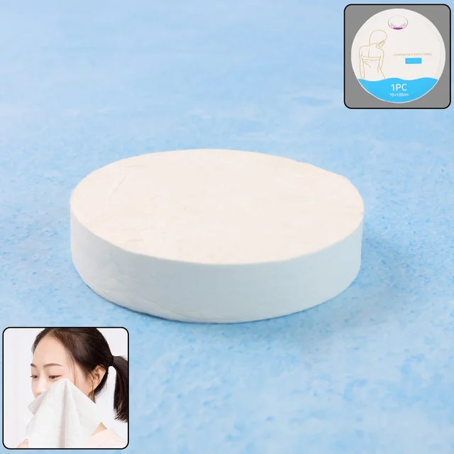 Compressed Travel Towel – Soft, Expandable & Hygienic Bath Wipe