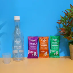 Concentrated Floor Cleaner Refill Kit – Eco-Friendly with Measuring Bottle