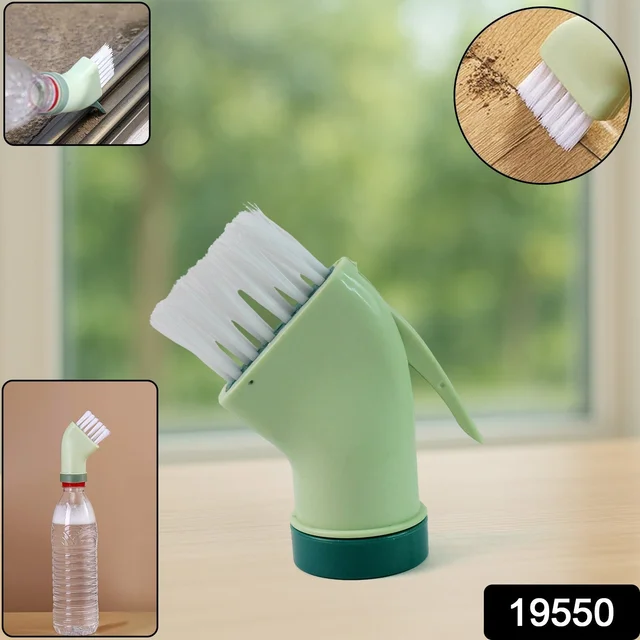 Connectable Cleaning Brush – Built-In Scraper for Narrow Spaces