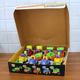 Construction Vehicle Toy Set – Durable 8-Pc Mini Trucks for Kids