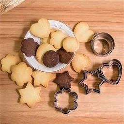 Cookie Cutter Set – 12 Pcs Stainless Steel Shapes | Bake & Dwell