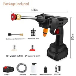 Cordless Car Pressure Washer – 48V Portable Cleaning Kit | Velvet Wheels