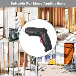 Cordless Electric Screwdriver – 48-Pc Bit Set & LED | BoltForce