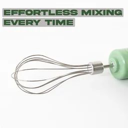 Cordless Electric Whisk – Rechargeable Handheld Mixer for Baking