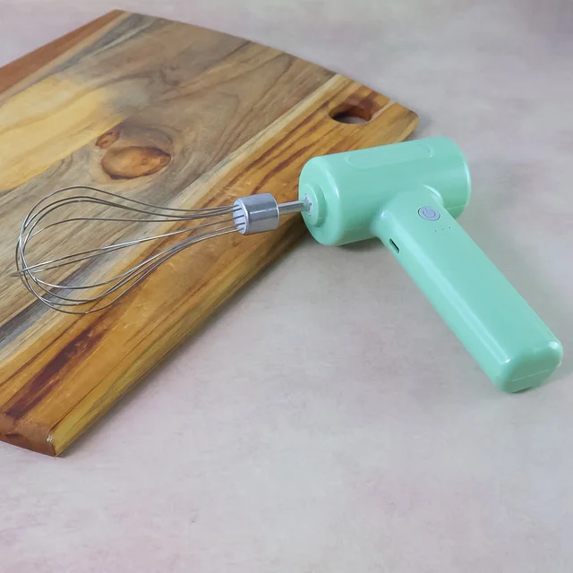 Cordless Electric Whisk – Rechargeable Handheld Mixer for Baking