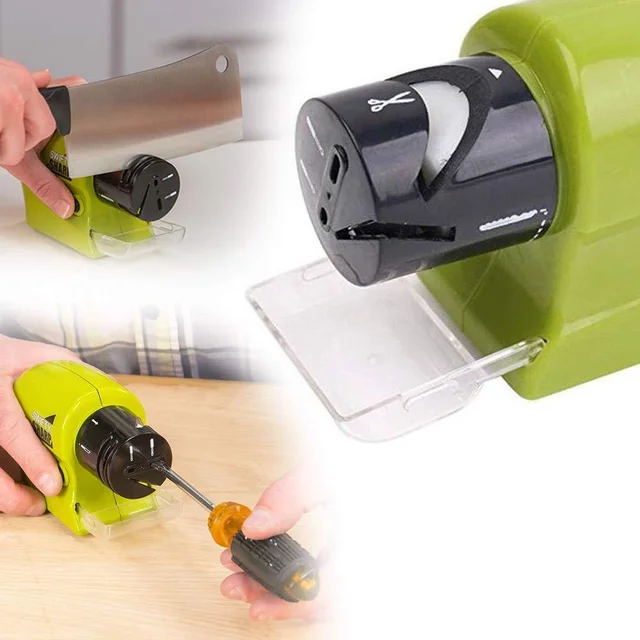 Cordless Knife Sharpener – Motorized & Battery Operated |