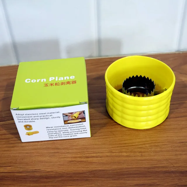Corn Kernel Stripper – Manual Handheld Tool for Easy De-Kerneling