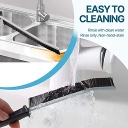 Corner Cleaning Brush – Long Handle Stiff Bristle Set (2 Pc)