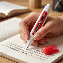 Correction Pen – Precise, Quick-Dry & Mess-Free for Clear Writing